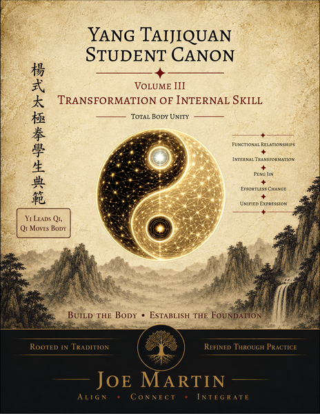 Yang Taijiquan Student Canon Volume III — Transformation of Internal Skill